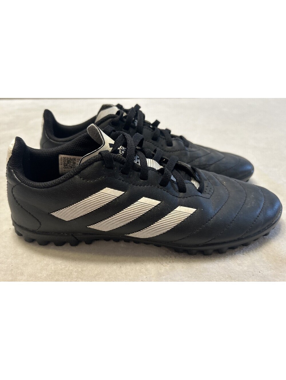 Adidas Goletto VIII Youth Size 5.5 Turf Shoe Kids Boys Soccer GY5781 Black White
